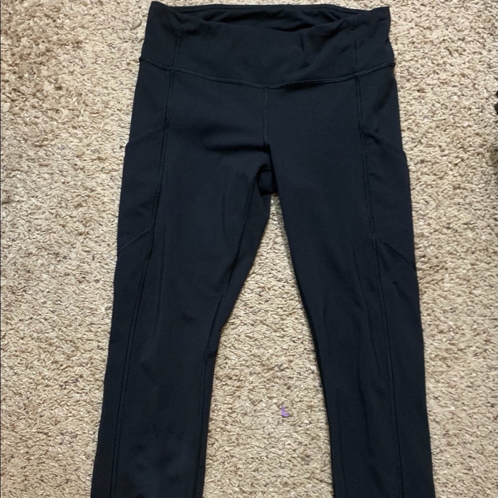 Lululemon Fast and Free Black leggings!